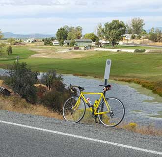 Finally, I found a route into a nice country road