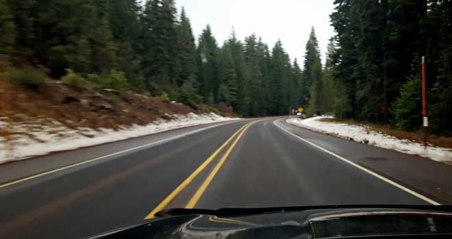 Cascade Mountains to Klamath Falls, Oregon