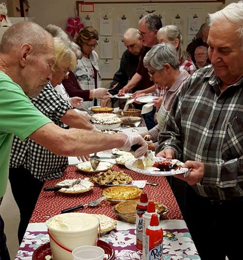 It's national pie day at Timber Valley