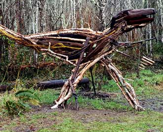 Velocaraptor of sticks