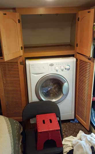 Fixing the washing machine