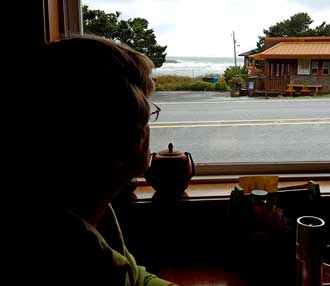 Breakfast at Drift Inn, Yachats