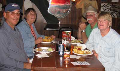 Taco night at the Occotillo Lodge