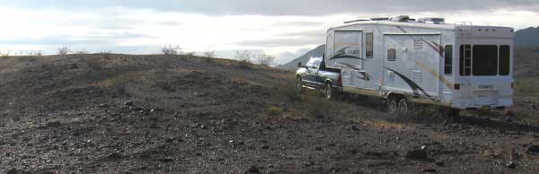 Leaving our favorite desert location