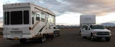 Camped 5 miles south of Quartzsite