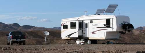 Camped at Imperial Dam LTVA