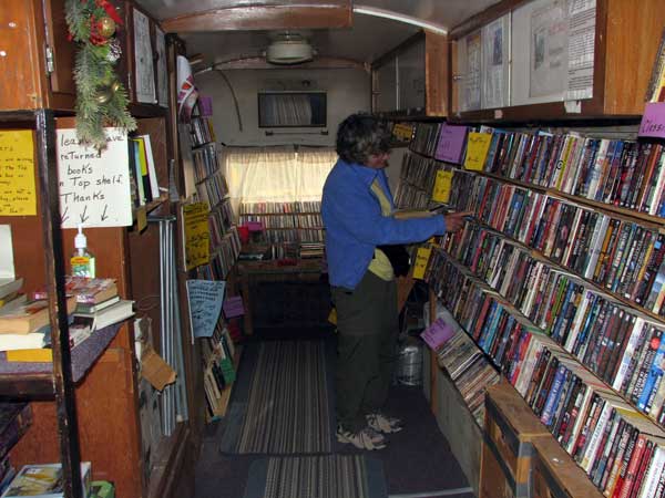 Interior of the Liberry