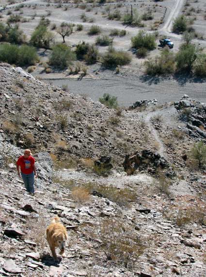 Climbing Crystal Hill