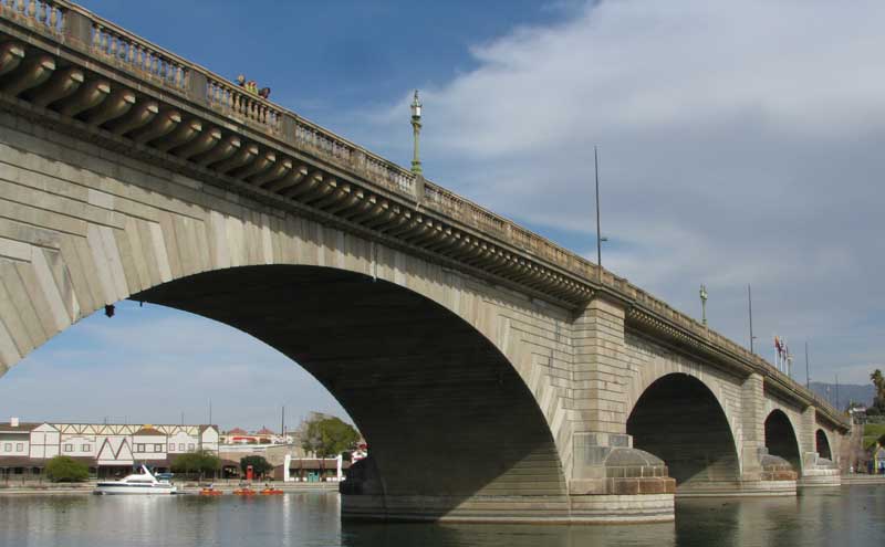 London Bridge in Lake Havasu, AZ