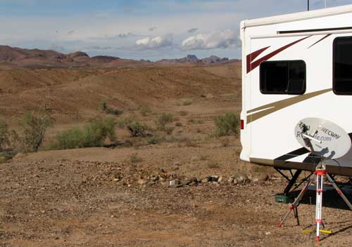 The desert after the storm