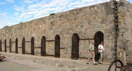 West side of the main cell block