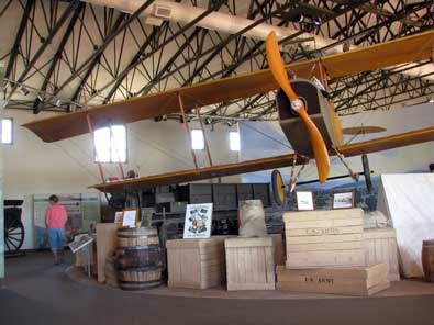 Planes and motorized vehicles first used in war. The first armored vehicle. Clcik to see the Pancho Villa State Park. 