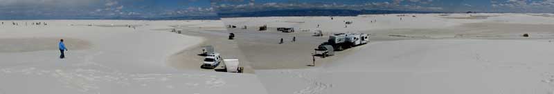 White Sands picnic area