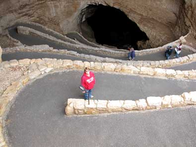 Entrance to Carlsbad Cavern