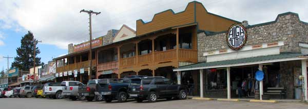 Burro Street in Cloudcroft