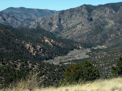 A two hour drive to get to the cliff trailhead