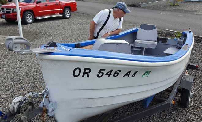 Don wants to sell his boat so I helped him list it on Craigslist