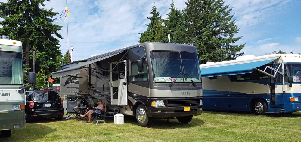 At the FMCA rally, Cowlitz County Events Center, Longview, WA