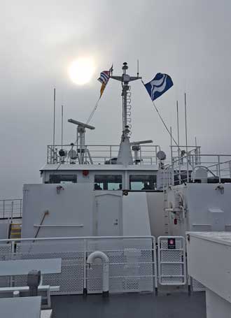 On the Ferry to Alert Bay