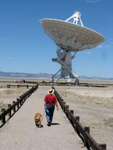 We visit the VLA between Datil and Socorro