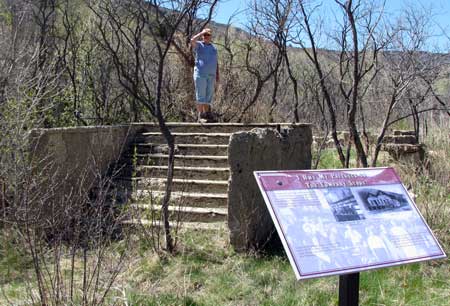 Our first site of Sugarite Coal Camp