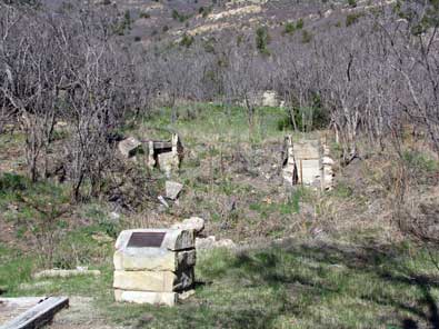 What's left of the school house