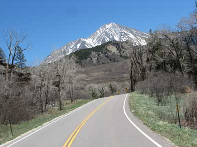 Views of the Spanish Peaks