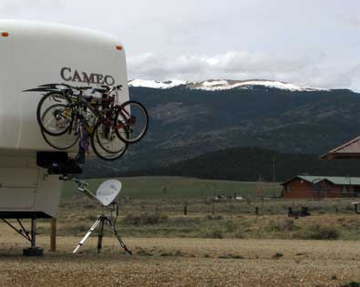 Wheeler Peak to the west, New Mexico's highest peak