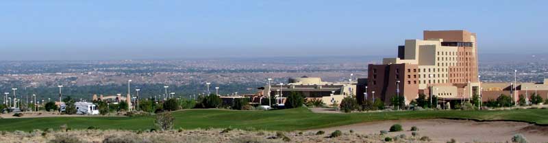 Our campsite at Sandia Casino