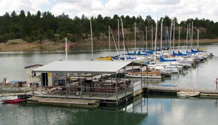 The Marina on Heron Lake at Heron Lake State Park