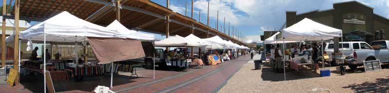 Santa Fe Farmer's Market on Tuesday and Saturday