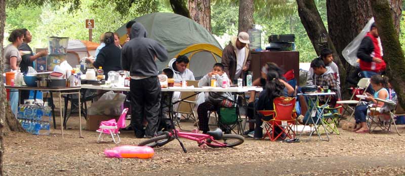 Latino family from Stockton