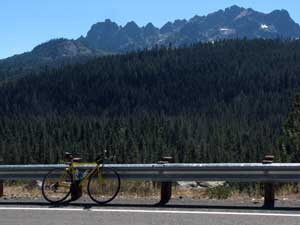 Climbing to Gold Lake next to the Sierra Buttes