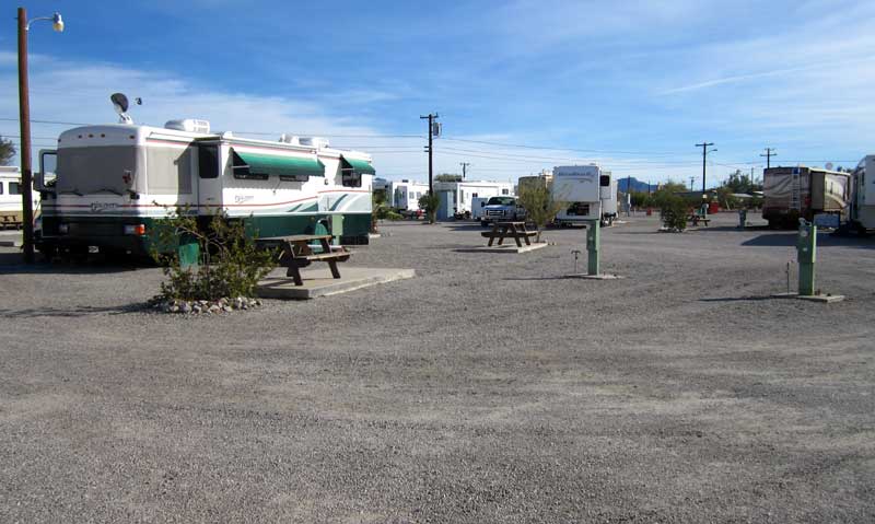 Typical inexpensive RV park