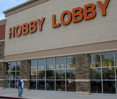 Hobby Lobby, the whole reason for visiting Phoenix