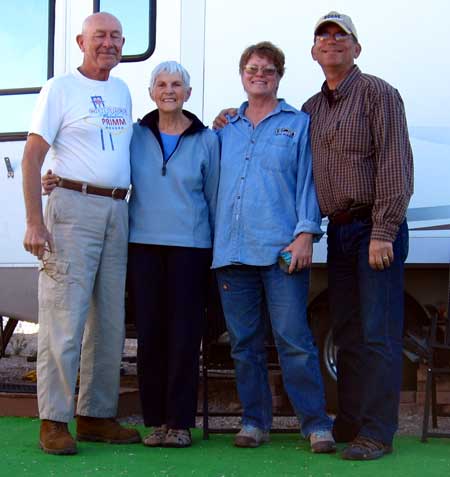 We visit our friends Eddie and Ruby in Quartzsite