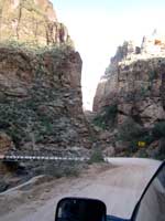 Yes, there it is, no more cliff driving.