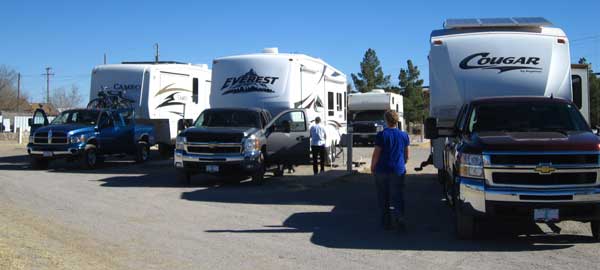 Vista RV Park in Sierra Blanca, Texas