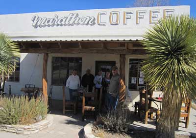 Marathon Coffee in Marathon, Tx