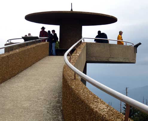 Ascending Clingman's Dome