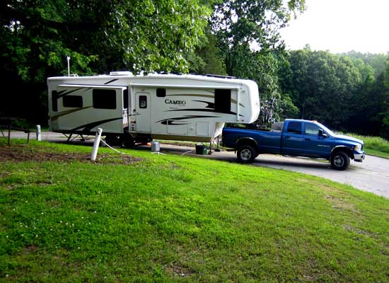 The most difficult of camping locations at Barren River Lake State Resort, KY