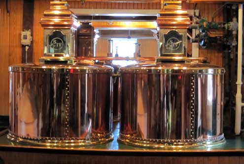 Pure copper distilling pots