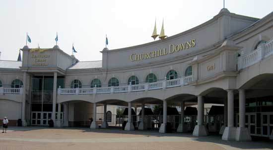 Entrance to Churchill Downs