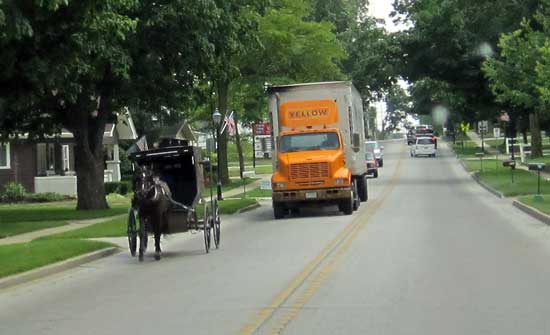 We have made it to Amish Country