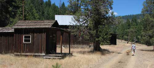 Western villiage on the ranch