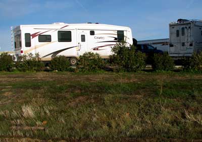 Our first camp day at Corning California