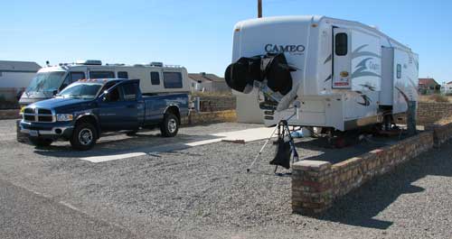 Parked at Yuma