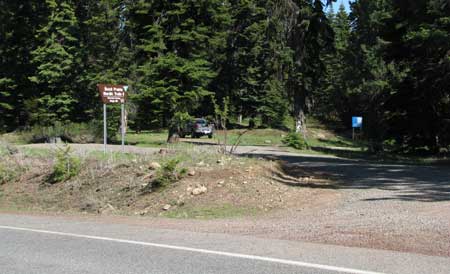 Buck Prairie Nordic turnoff