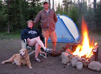 Camping in a tent is not what it use to be