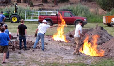 Tossing in more firewood